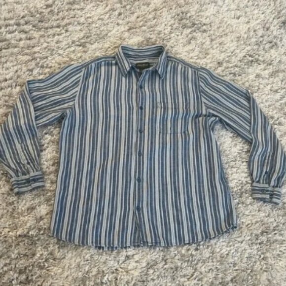 Eddie Bauer Other - Eddie Bauer authentic outdoor linen/cotton men’s shirt, large